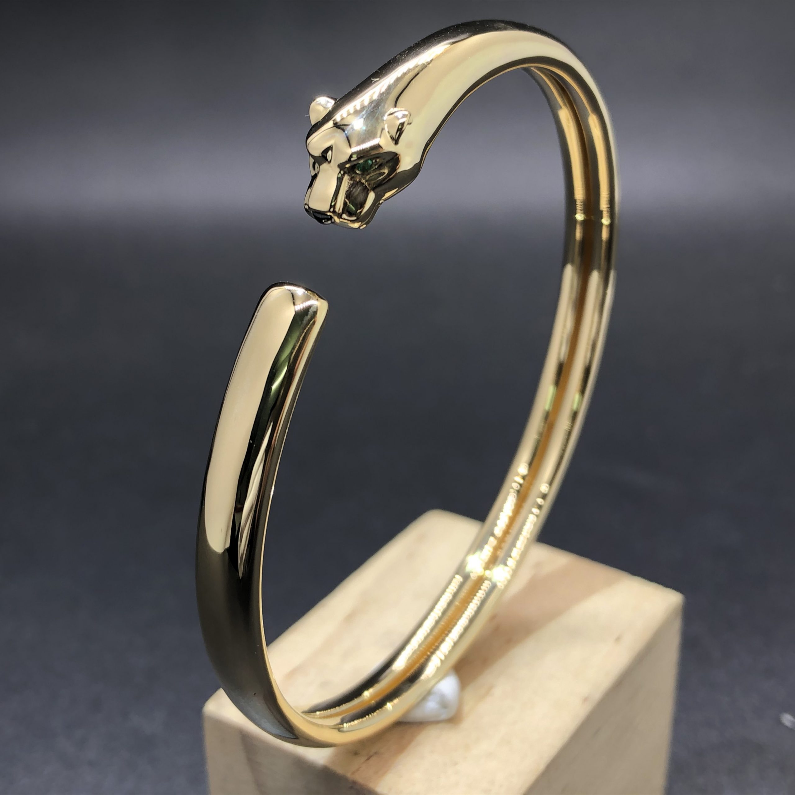 Catier Pure18K Yellow Gold Small Model Panthere De Cartier Bracelet B6078317